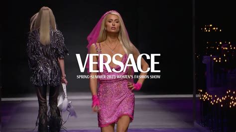 where is donatella versace spends her holiday this summer|versace fashion show 2023.